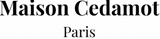 Maison Cedamot Paris text on a white background